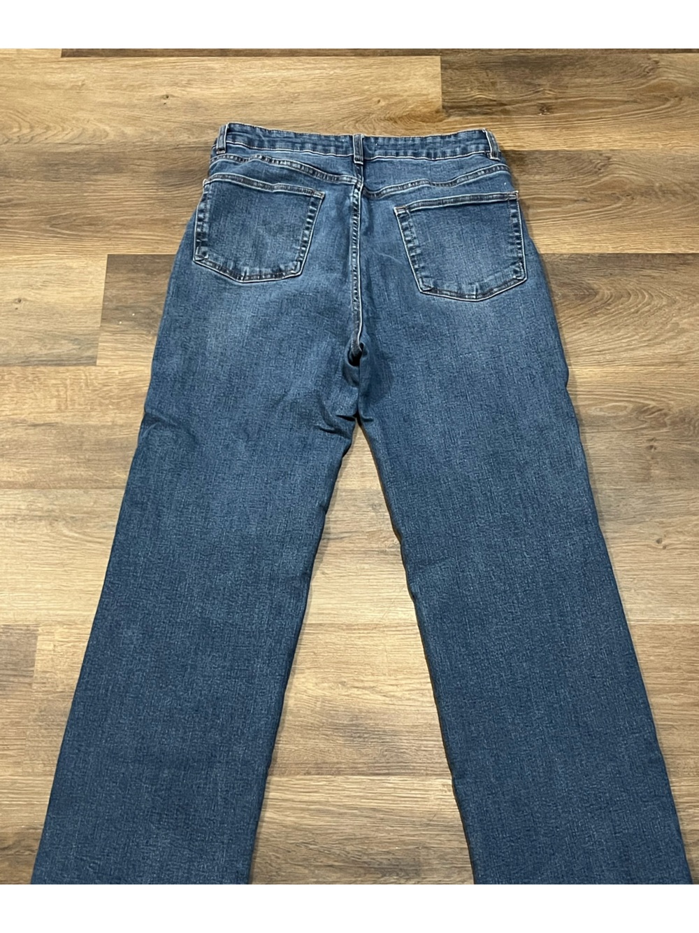 The Oat New York Jeans | Women's 12/31 | Straight Leg | Medium-Dark Wash - Picture 4 of 8
